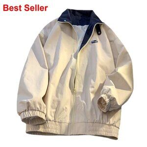 Varsity Jacket Winter Bomber Coat Letter Embroidery Streetwear
